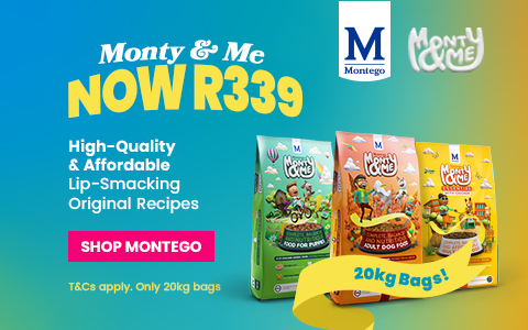 Monty and me 20kg bags