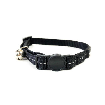 Cat's Life Supersoft Reflective Cat Collar - Black