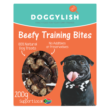 Doggylish Beefy Training Bites Dog Treats