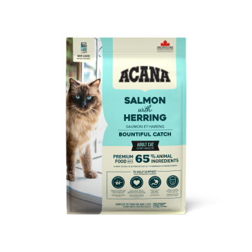 Acana Bountiful Catch Wild-Caught Salmon, Herring & Hake Adult Cat Food