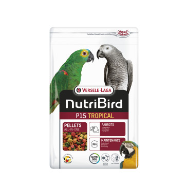 Versele-Laga Nutribird P15 Tropitcal Parrot Pellets - 1kg
