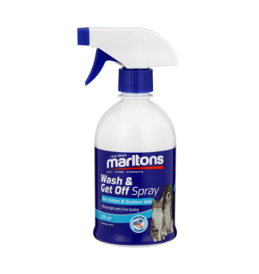 Marltons Wash And Get Off Pet Spray - 375ml