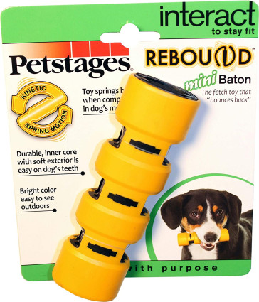 Petstages Rebound Baton Dog Toy