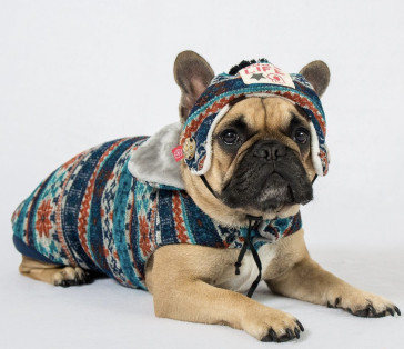 Dog's Life Chic Vintage Wool Hat - Turquoise