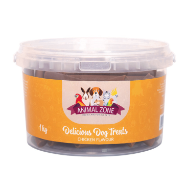 Animal Zone Semi-Moist Chicken Dog Treats - 1kg