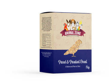 Animal Zone Cereal Parrot & Parakeet Food