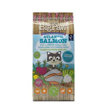 Little Big Paw Atlantic Salmon Complete Senior Cat Food