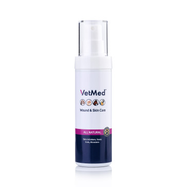 VetMed Antimicrobial Wound and Skin Cleaner - 125ml