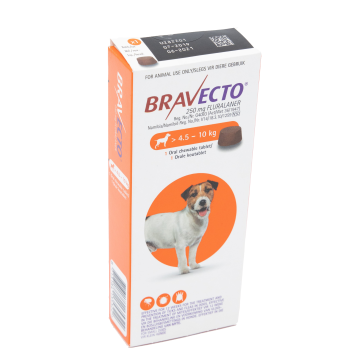 Bravecto Small Dog 4.5-10kg Chewable Tick & Flea Tablet