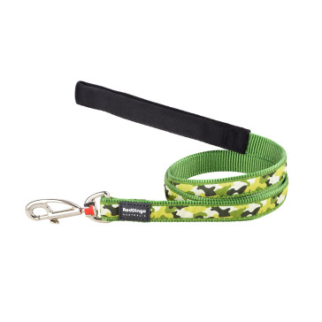 Red Dingo Design Fixed Dog Lead - Camouflage Green