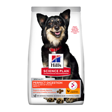  Hill's Science Plan Perfect Digestion Chicken Small & Mini Adult Dog Food