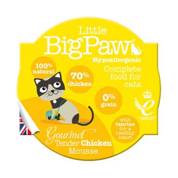 Little Big Paw Gourmet Chicken Mousse Cat Food