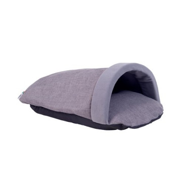 Rogz Nova Cave Pet Bed - Grey-S