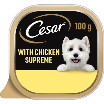 Cesar Chicken Supreme Wet Dog Food - 100g