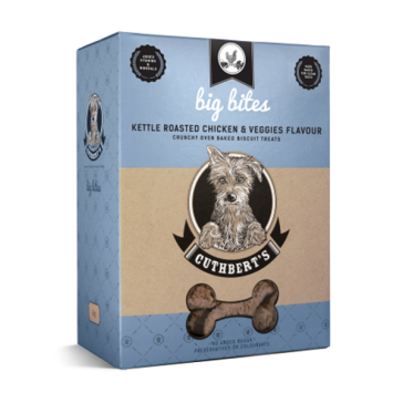 Cuthbert's Kettle Roasted Chicken & Veggies Large Bites Dog Biscuits