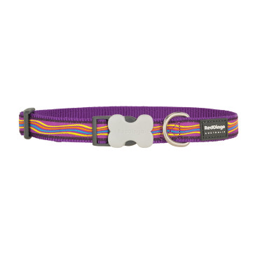 Red Dingo Design Dog Collar - Dreamstream Purple