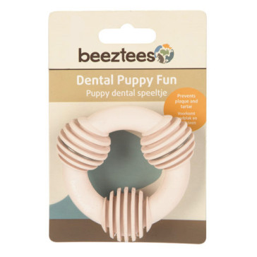 Beeztees Puppy Dental Ring - Pink