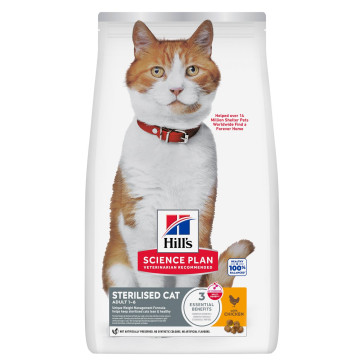 Hill's Science Plan Sterilised Young Adult Cat Food