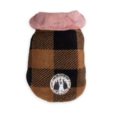 Dog's Life DLWN Champion Dog Winter Cape - Brown