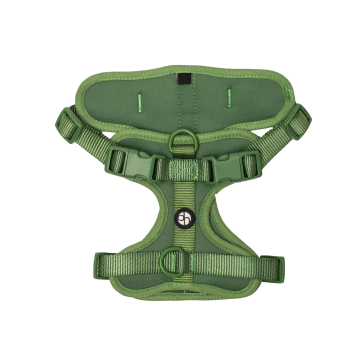 Urbanpaws Active Padded Dog Harness - Green