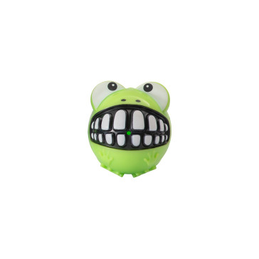 Rogz Grinz Frog Fetch Toy - Lime