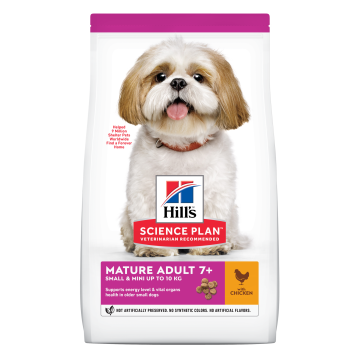 Hill's Science Plan Mature Adult Small & Mini 7+ Chicken Dog Food