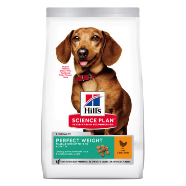 Hill's Science Plan Perfect Weight Chicken Small & Mini Adult Dog Food