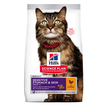 Hill's Science Plan Sensitive Stomach & Skin Adult Cat Food