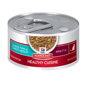 Hill's Seared Tuna & Carrot Medley Canned Cat Food