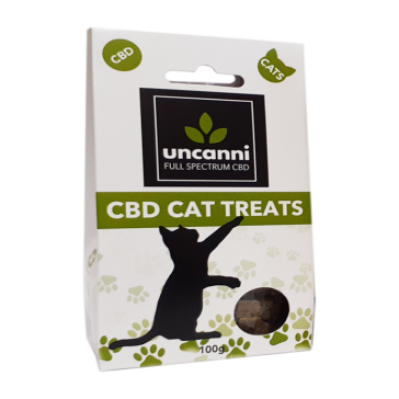 Uncanni Rooibos & Chamomile Wheat-Free Catnip CBD Cat Biscuits - 100g