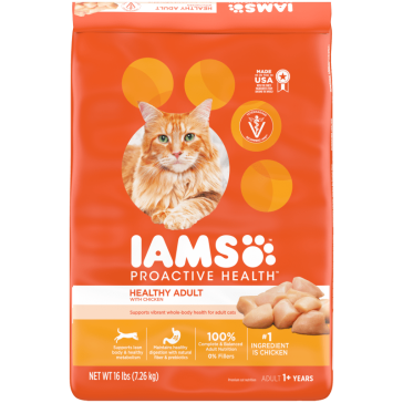 Iams Healthy Adult Original with Chicken Cat Food