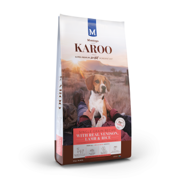 Montego Karoo All Breed Vension and Lamb Adult Dog Food-15kg