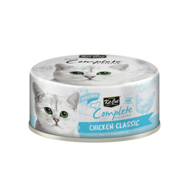 Kit Cat Complete Cuisine Chicken Classic In Broth Adult Cat Wet Food-70g
