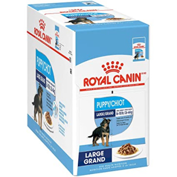 Royal Canin Maxi Puppy Wet Food Pouches - 10x140g