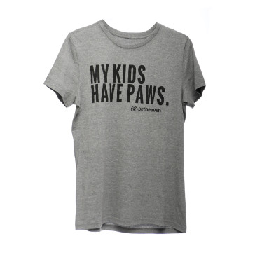 Pet Heaven Men's Grey Melange T-shirt
