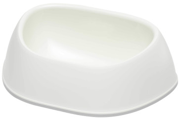 Sensibowl Plastic Pet Bowl - Soft White