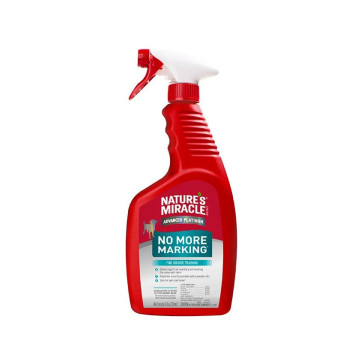 Nature's Miracle Advanced No More Marking Stain and Odour Remover Dog Spray and Repellent - 709ml
