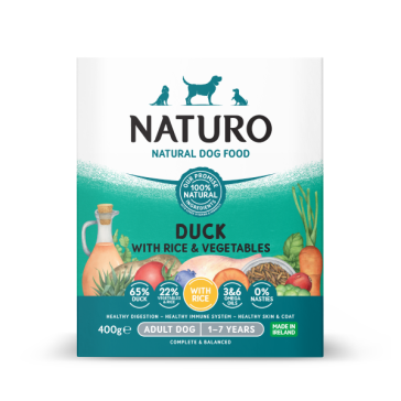 Naturo Duck with Rice and Vegetables Wet Adult Dog Food