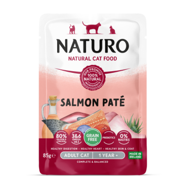 Naturo Salmon Pate Adult Cat Pouch