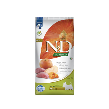 Farmina N&D Pumpkin Grain Free Italian Wild Boar, Pumpkin & Apple Mini Adult Dog Food