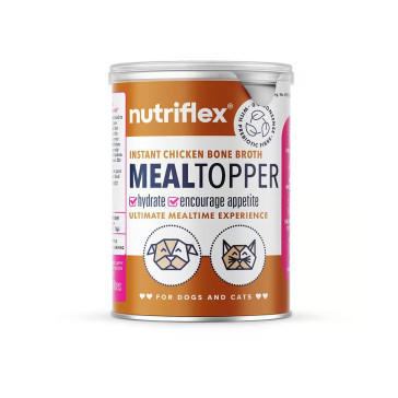 NutriFlex Meaty Bone Broth Chicken Instant Gravy for Dogs & Cats-180g