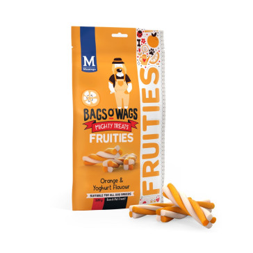 Montego Bags O Wags Fruities Orange & Yogurt Adult Dog Chews