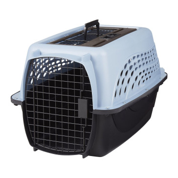 Petmate Two Door Top Load Small Pet Kennel - Pearl BluePMDC
