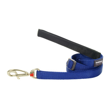 Red Dingo Adjustable Dog Lead - Dark blue