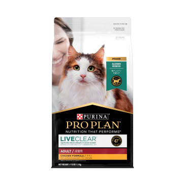 Purina Pro Plan LIVECLEAR Chicken Adult Cat Food