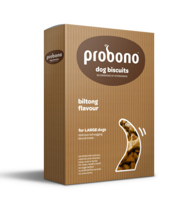 Probono Biltong Large Dog Biscuits -1kg