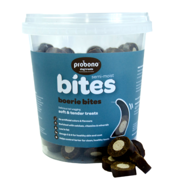 Probono Semi Moist  Boerie Bites Dog Treat - 500g