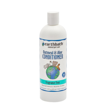 Earthbath Oatmeal & Aloe Fragrance Free Pet Conditioner - 472ml