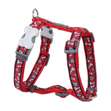 RedDingo Design Dog H-Harness-Bonarama-Red