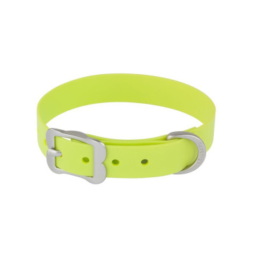 RedDingo Vivid PVC Dog Collar-Lime-S